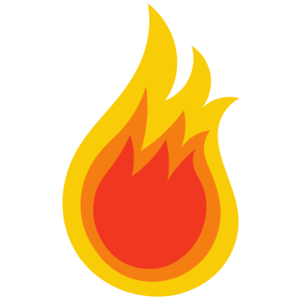 Flame graphic