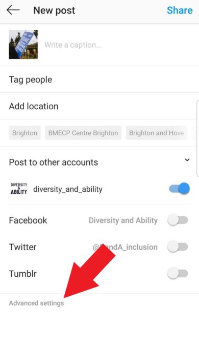 Adding Image Descriptions to your Social Media Posts | D&A | Diversity ...