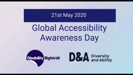 Global Accessibility Awareness Day 2020
